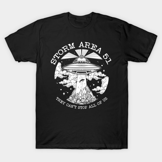 Storm Area 51 T-Shirt by stuffofkings